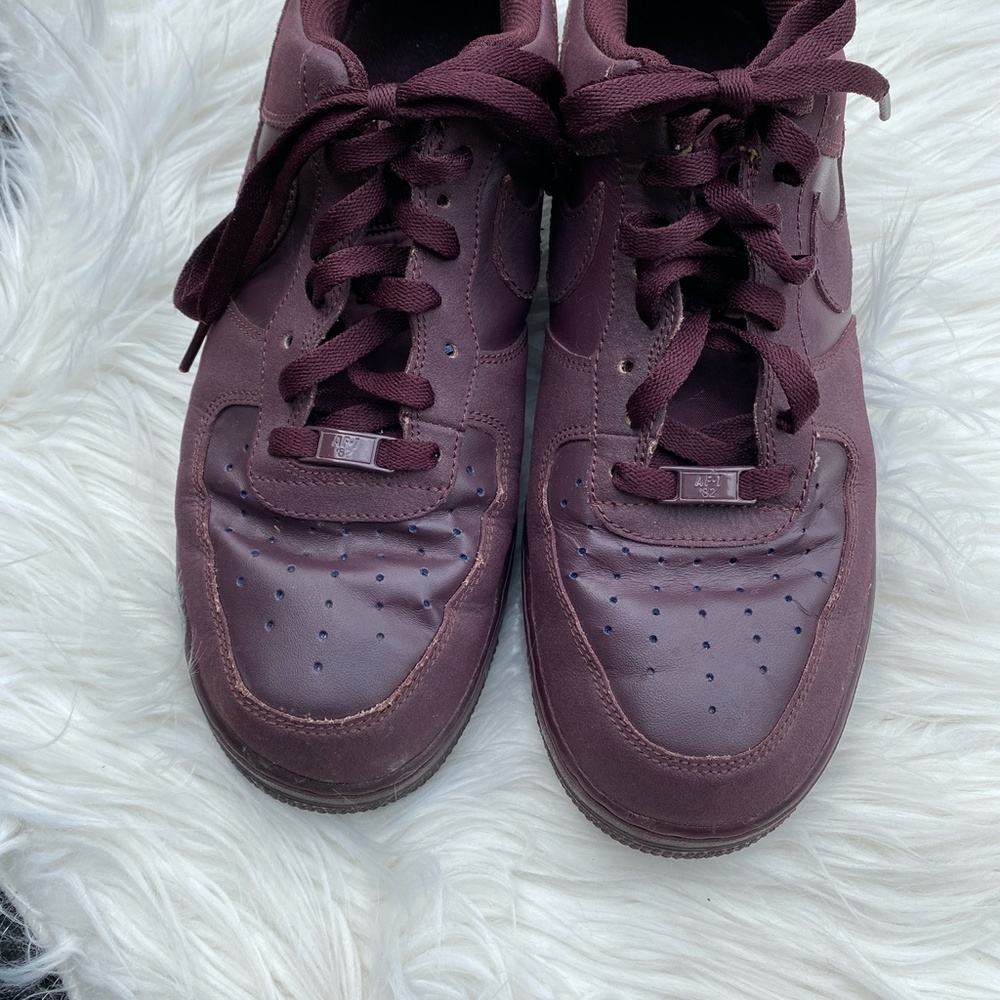 Nike Classic Air Force 1 Solid Maroon - image 3